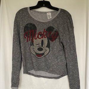 Long Sleeve Mickey Mouse Top